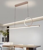 Lustra LED model 5142 – 128W, telecomanda, inaltime reglabila