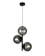 Lustra N6804-3 abajururi elegante, finisaj negru - imagine 3
