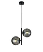 Lustra N6804-2 abajururi elegante, finisaj negru - imagine 2