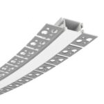 Profil LED Încăastrat cu Finisaj Flexibil – Aluminiu, 3 m - imagine 3