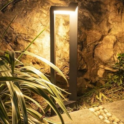 Lampă LED pentru grădină, exterior – 10W, IP65, 60 cm, lumină caldă 3000K