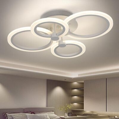 Lustra LED Eclipse – 74W, cu telecomanda, dimabila