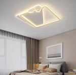 Lustra LED G3943 GD – 160W, cu telecomanda, 3 temperaturi de culoare