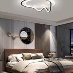 Lustra LED G3942 BK – 138W, cu telecomanda, ~12.400 lumeni, 3 temperaturi de culoare