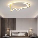Lustra LED G3942 GD – 138W, cu telecomanda, 3 temperaturi de culoare