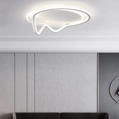 Lustra LED G3942 WH – 138W, cu telecomanda, 3 temperaturi de culoare