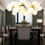 Lustra 1010-25 GD – design elegant, 25 globuri, soclu G9