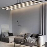 Lustra LED G4038 – 74W, cu telecomanda, ~6.600 lumeni, 3 temperaturi de culoare