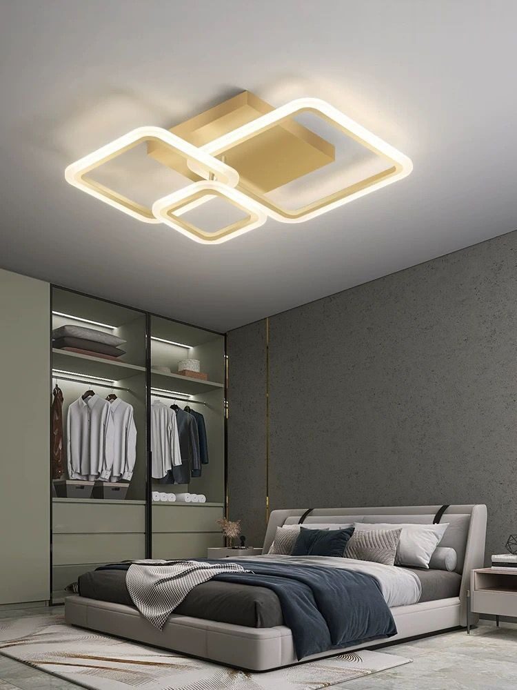 Untitled - 2025-08-26T113728.294 Lustra LED G3816 GD – 88W, cu telecomanda, 3 temperaturi de culoare - imagine 1