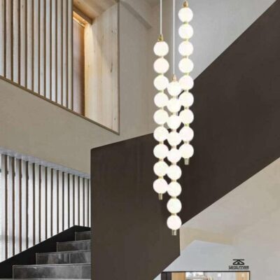 Lustra LED G3871-27 – 84W, cu 27 globuri, 3 temperaturi de culoare 💫