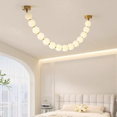 Lustra LED G3873-14 – 70W, cu 14 globuri, telecomanda și 3 temperaturi de culoare 💫
