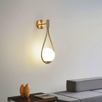 Aplica MX 915-1 GD – cu soclu E27, design elegant auriu 💫