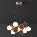 Lustra 9031-16 CF – cu 8 socluri G9, design modern și elegant 💫