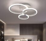 Lustra LED Eclipse – 66W, cu telecomanda, 3 temperaturi de culoare