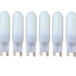 Set 10 x Becuri LED G9 – 5W, Lumină Rece 6000K, 220V 💡