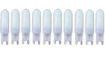 Set de 10 Becuri LED G9 MAT – 3 W, lumină rece 6000 K, 220 V