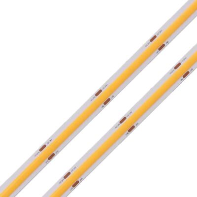 Bandă LED COB – 11 W/m, Lumină Caldă 3000 K, 10 m – 24 V 💡