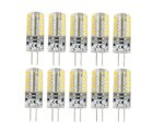 Set 10 x Becuri LED G4 – 5W, Lumină Caldă 3000K, 12V 💡