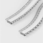 Profil LED Încăastrat cu Finisaj Flexibil – Aluminiu, 3 m - imagine 5