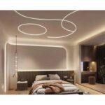 Profil LED Încăastrat cu Finisaj Flexibil – Aluminiu, 3 m - imagine 6