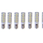 Set 10 × Becuri LED E14 – 7 W, lumină caldă 3000 K, 220 V 💡