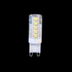 Set 10 × Becuri LED G9 – 5 W, lumină caldă 3000 K, 220 V - imagine 3