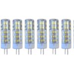 Set 10 × Becuri LED G4 – 7 W, lumină rece 6000 K, 220 VC