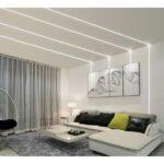 Profil LED Incastrat – Finisaj „glet”, Aluminiu, Lungime 2 m ✨ - imagine 3