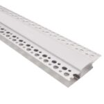 Profil LED Incastrat – Finisaj „glet”, Aluminiu, Lungime 2 m ✨