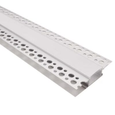 Profil LED Incastrat – Finisaj „glet”, Aluminiu, Lungime 2 m ✨