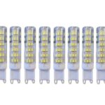 Set 10 × Becuri LED G9 – 12 W, Lumină Caldă 3000 K, 220 V 💡