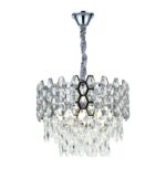 💎 Candelabru Elegant 75003/400 – Cristal Strălucitor și Accente Argintii - imagine 3