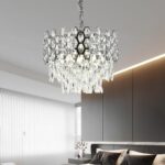 💎 Candelabru Elegant 75003/400 – Cristal Strălucitor și Accente Argintii