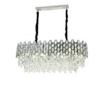 💎 Candelabru 75003/800×300 – Rafinament Argintiu cu Cristale Strălucitoare - imagine 3