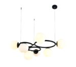 💡 Pendul N6805/7 – Contrast Vizual Puternic în Negru și Alb - imagine 3