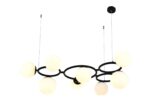 💡 Pendul N6805/9 – Eleganță Contrastantă în Negru și Alb - imagine 3