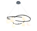 💡 Pendul N6806/6 – Stil Geometric și Contrast Vizual Puternic - imagine 3
