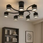 💡 Lustra LED 59207/6+1MB – Iluminare Puternică în Stil Minimalist