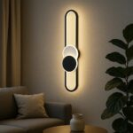 Aplica LED Alb–Negru L77139/800WH+BK, 90W, 3000–6500K - imagine 2