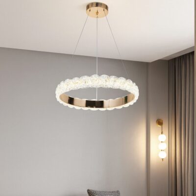 Pendul LED L75306/500 FGD, 108W, cu Telecomandă, Lumină Reglabilă 3000K–6500K