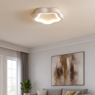 Plafonieră LED Stea Ondulată – Lumină Reglabilă și Design Creativ