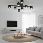💡 Lustra LED 59041/8 MB – Iluminare Uniformă pentru Spații Moderne