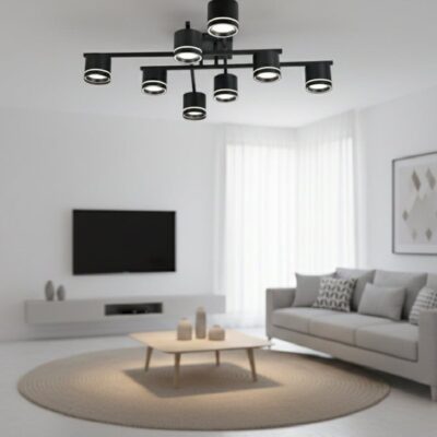 💡 Lustra LED 59041/8 MB – Iluminare Uniformă pentru Spații Moderne