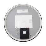 🪞 Oglindă LED cu Touch, Funcție Dezaburire și 3 Tipuri de Lumină – Ramă Negru Mat, 90 cm, Model J188-90 Smack - imagine 7