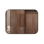 🪞 Oglindă LED cu Touch și Funcție Dezaburire – Ramă Negru, 80x60 cm, Model J187-8060 Smack - imagine 7