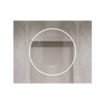 🪞 Oglindă LED cu Touch și Funcție Dezaburire, 3 Tipuri de Lumină – 100x80 cm, Model J193-10080 Smack - imagine 7