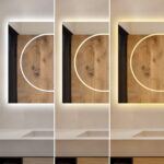 🪞 Oglindă LED cu Touch și Funcție Dezaburire, 3 Tipuri de Lumină – 120x70 cm, Model J194-12070 Smack - imagine 4