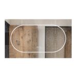 🪞 Oglindă LED cu Touch și Funcție Dezaburire, 3 Tipuri de Lumină – 120x70 cm, Model J194-12070 Smack - imagine 6