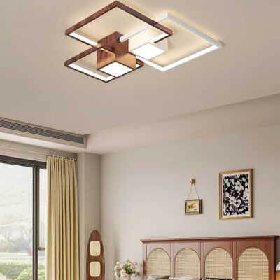 Lustra LED G 5301 – 158W, Design Modern, cu Telecomandă și Lumină Reglabilă