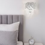 Aplica de perete, model SX8650/2, Argintiu – Eleganță modernă și stil rafinat